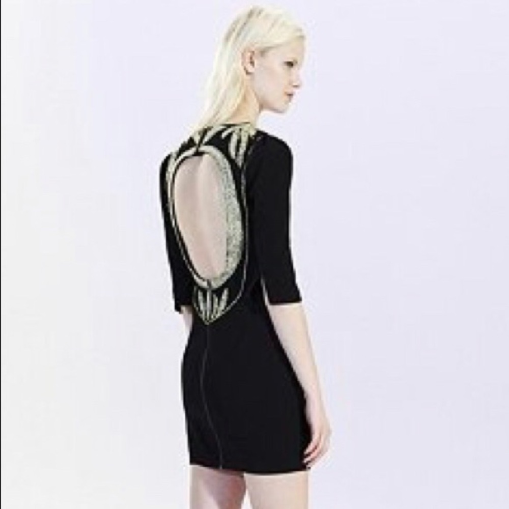 Silence & Noise Crown Jewel Mini Dress